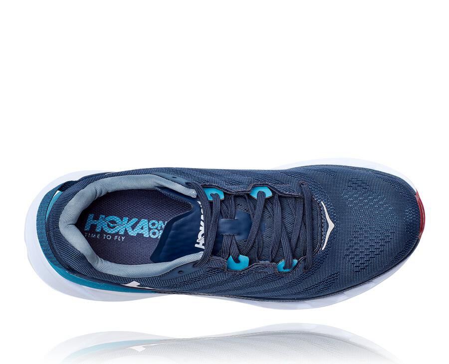 Hoka One One Hardloopschoenen Heren - Elevon 2 - Donkerblauw/Wit - XW9536182